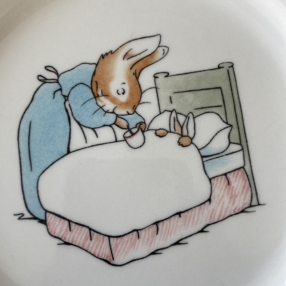 Wedgwood Peter Rabbit Dinner Plate Vintage - With Box - Picture 4 of 6